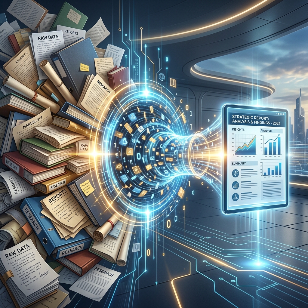 Distilling Data into a Report