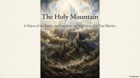 The Holy Mountain Wisdom And Warfare Slide 001