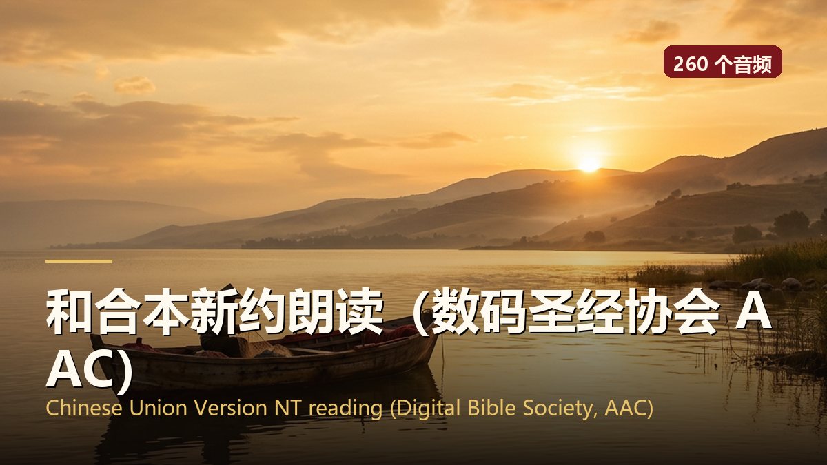和合本新约朗读（数码圣经协会 AAC）