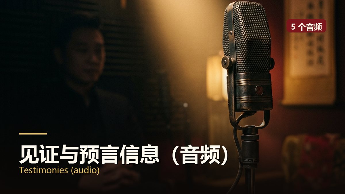 见证与预言信息（音频）
