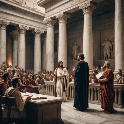 The Corinthians Take Each Other to Court illustration