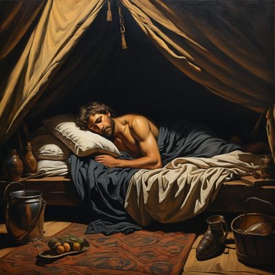 Ham Uncovers His Father's Nakedness illustration