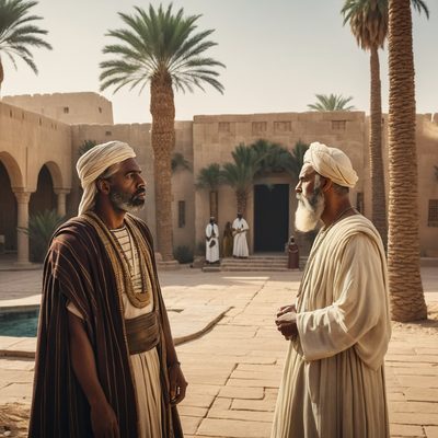 Abraham Repeats the Same Lie illustration