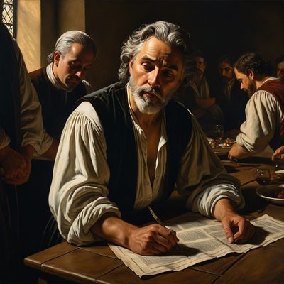 Peter Fears the Circumcision Party illustration