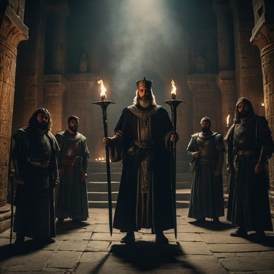 Jehoshaphat's Son Marries Into Ahab's Family illustration