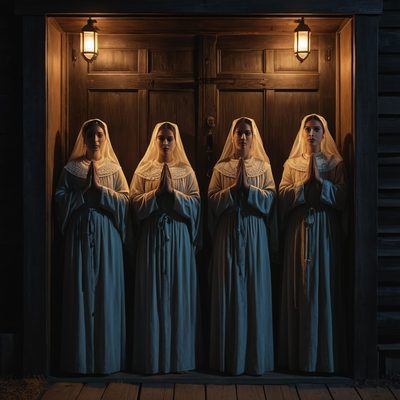 The Five Foolish Virgins illustration