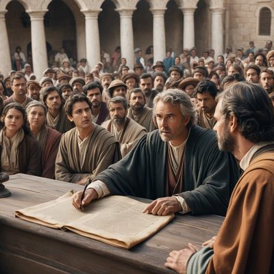 The Galatians Return to the Law illustration