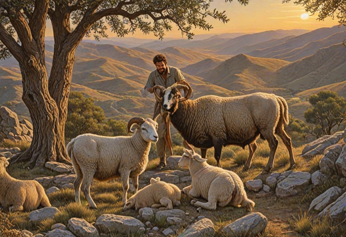 Mount Moriah Abraham and Isaac