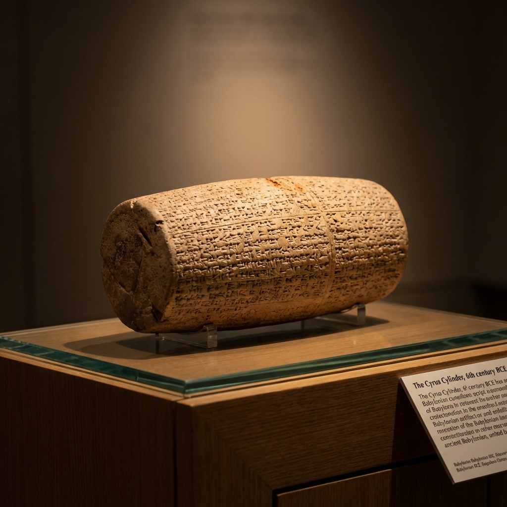File: cylinder.jpg Cyrus Cylinder Artifact