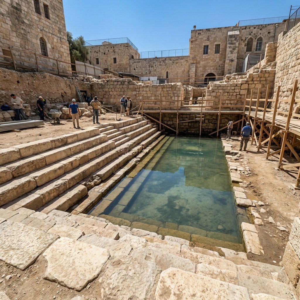 File: siloam.jpg Jerusalem Excavation