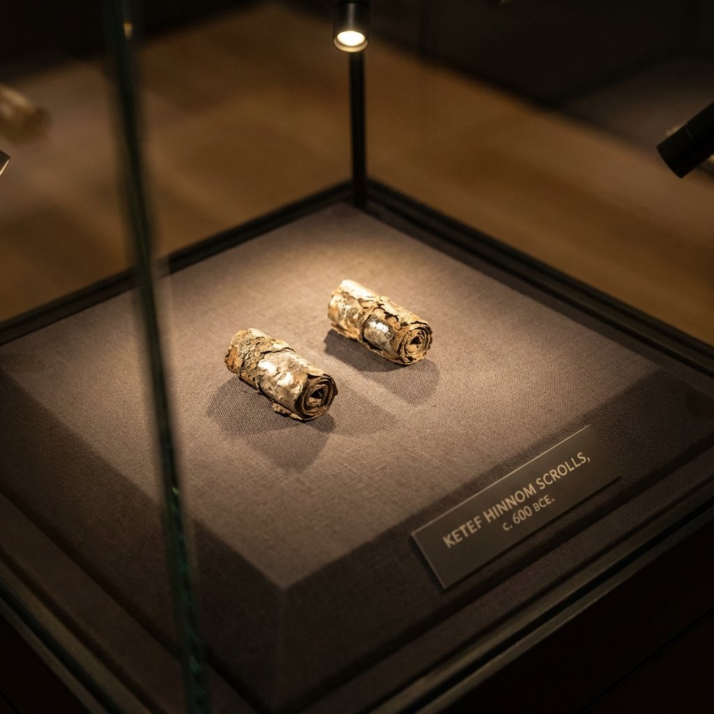 File: silver.jpg Ketef Hinnom Amulets