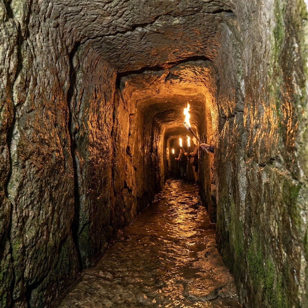 File: tunnel.jpg Limestone Conduit