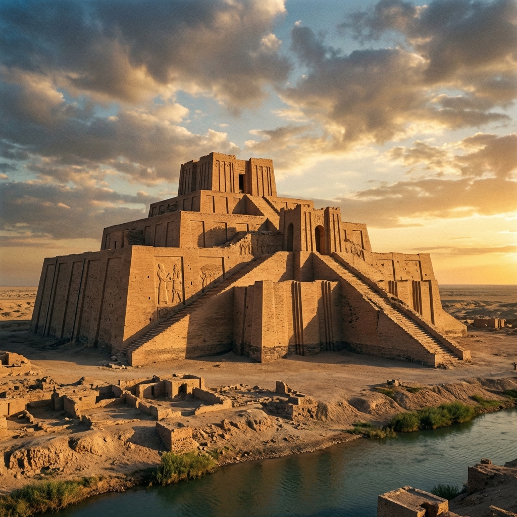 File: ziggurat.jpg Archaic Ziggurat