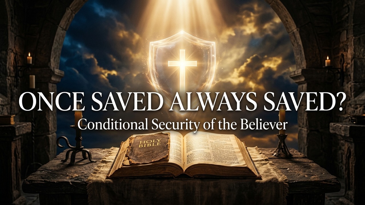 Once Saved Always Saved? — Conditional Security of the Believer title card