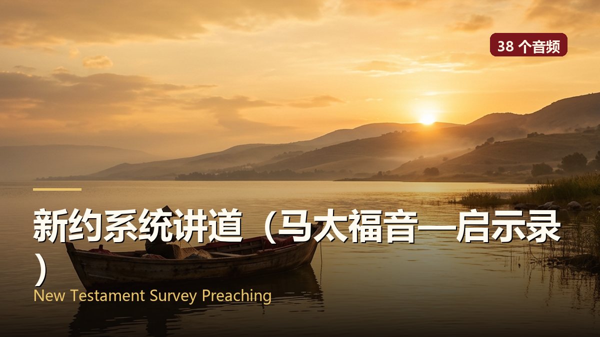 新约系统讲道（马太福音—启示录）
