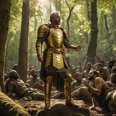 Saul Makes a Rash Oath illustration