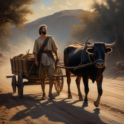 David Fails to Consult God About Moving the Ark illustration