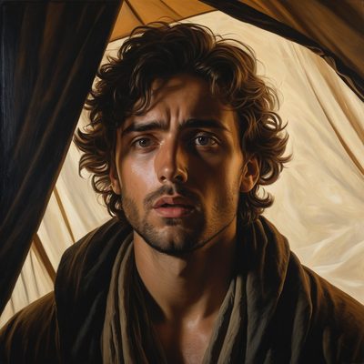 Laban Deceives Jacob With Leah illustration