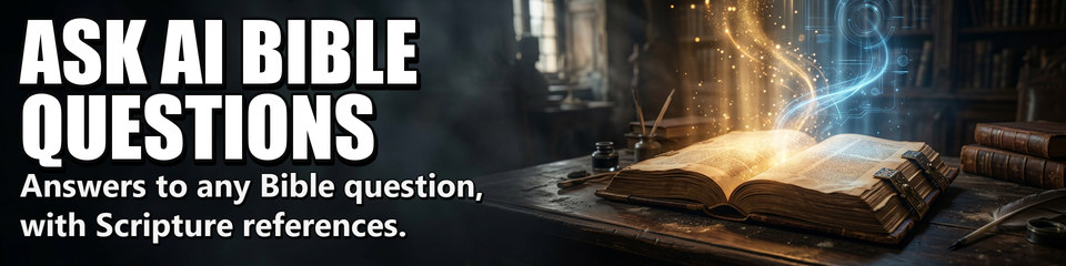 Ask AI Bible Questions: Answers to any Bible question, with Scripture references.