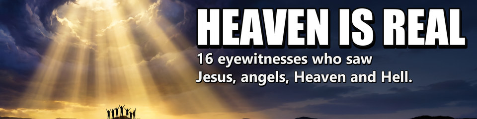 Heaven Is Real: 16 eyewitnesses who saw Jesus, angels, Heaven and Hell.