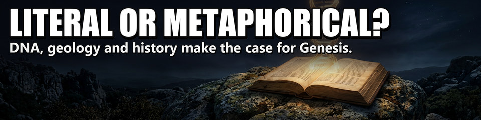 Literal or Metaphorical?: DNA, geology and history make the case for Genesis.