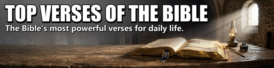 Top Verses of the Bible: The Bible's most powerful verses for daily life.
