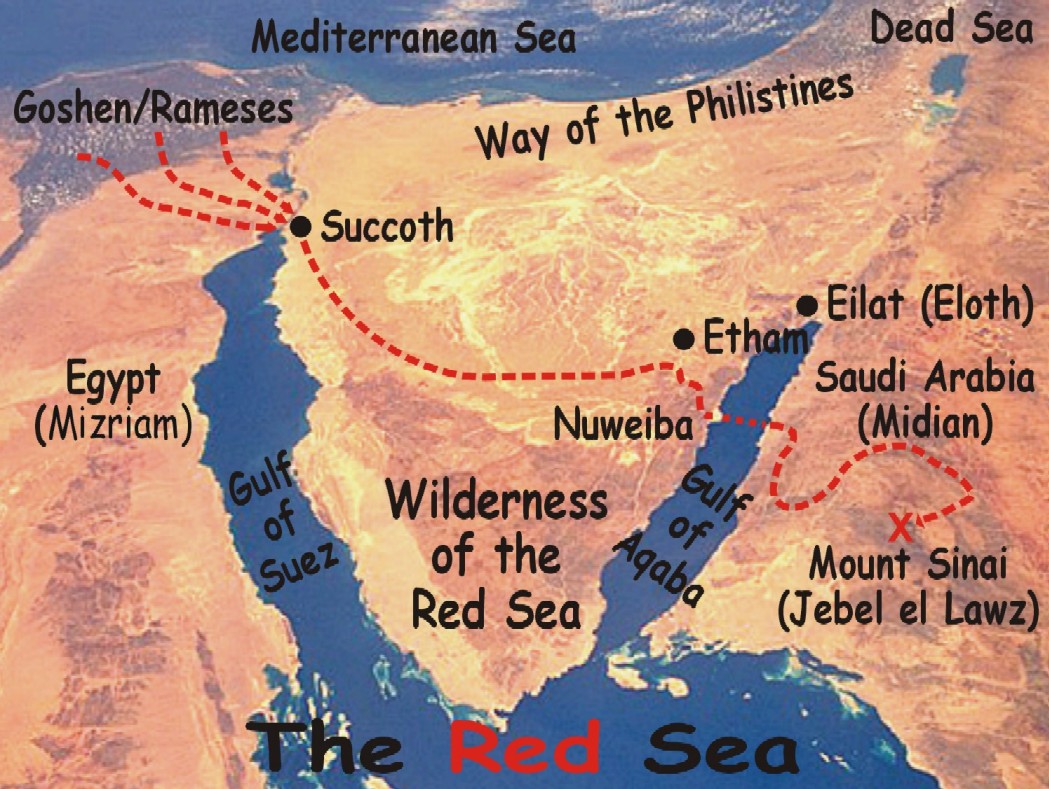 Exodus Crossing Route